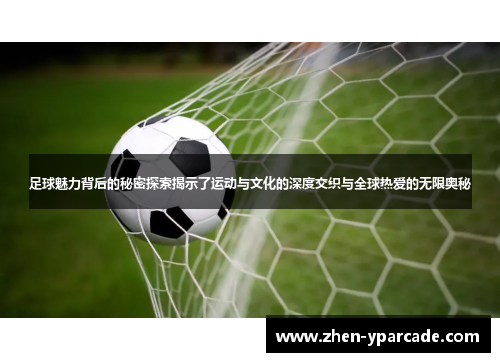 足球魅力背后的秘密探索揭示了运动与文化的深度交织与全球热爱的无限奥秘